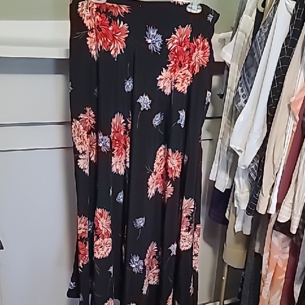 Jones New York Floral Maxi Skirt